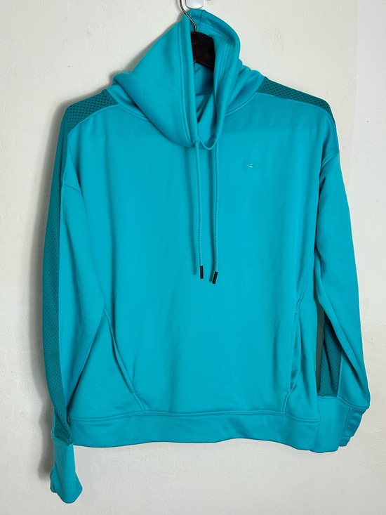 Under Armour Tops - Under Armour Teal Hooded Pullover